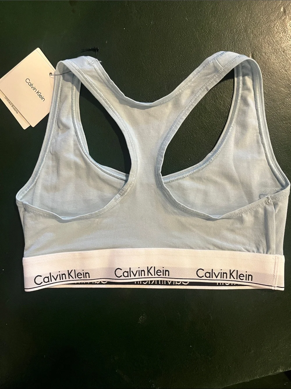 Calvin Klein Racerback Bralette - Picture 3 of 7